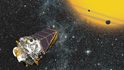Kosmický dalekohled Kepler je ve vesmíru od roku 2009