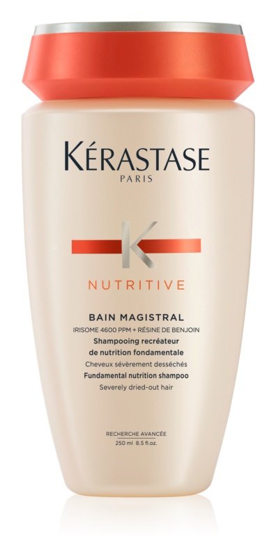 Vyživující šampon pro normální až silné extrémně suché a zcitlivělé vlasy Nutritive Magistral, Kerastasé, 525 Kč (250 ml)