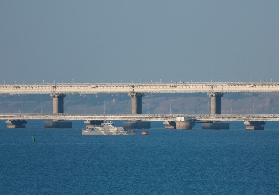Kečský most na Krym (17.7.2023)