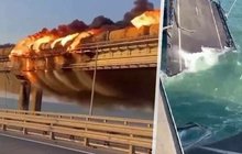 Exploze na strategickém propojení Ruska a Krymu: Putine, hoří ti most!