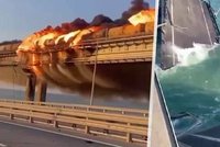 Útok na Putinovu chloubu: Ukrajinská rozvědka přiznala podíl na loňském výbuchu na Krymském mostu