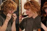 Vica Kerekes na premiéře filmu Milada popíjela tequilu.