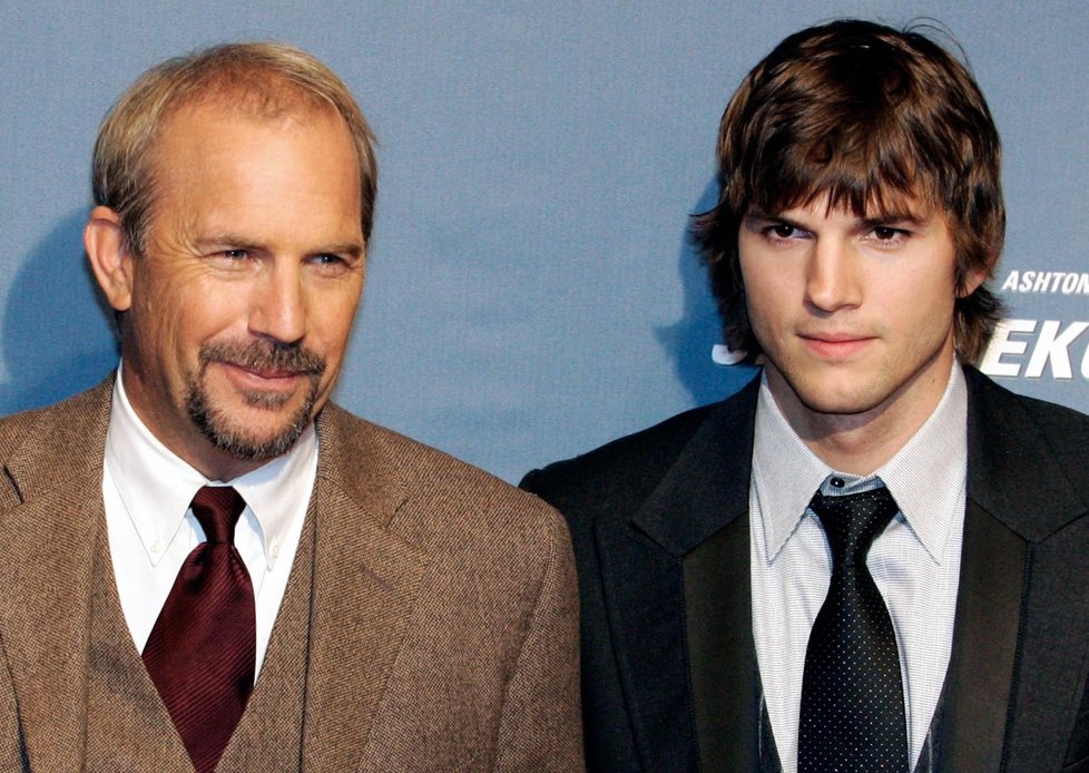 Kevin Costner a Ashton Kutcher
