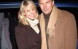 Kevin Costner a Christine Baumgartnerová v Praze Kevin Costner a Christine Baumgartnerová v Praze