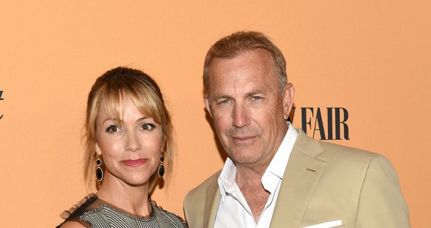 Kevin Costner s manželkou Christine