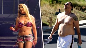 Kdo má větší pupek: Britney Spears, nebo její exmanžel?