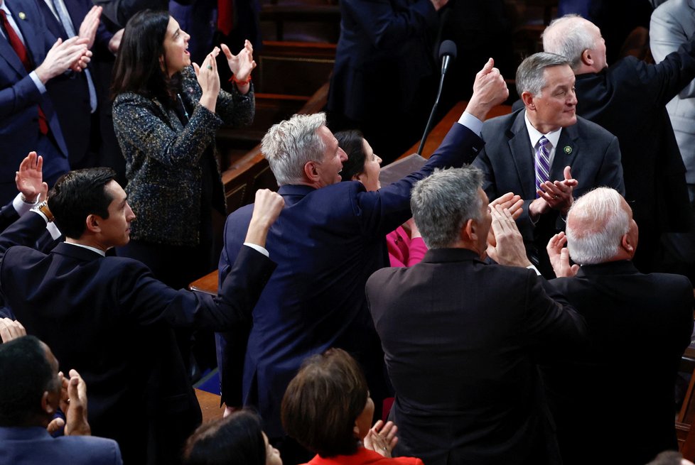 Kevin Mc Carthy byl zvolen předsedou americké Sněmovny reprezentantů