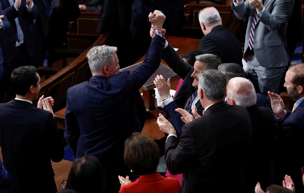 Kevin Mc Carthy byl zvolen předsedou americké Sněmovny reprezentantů