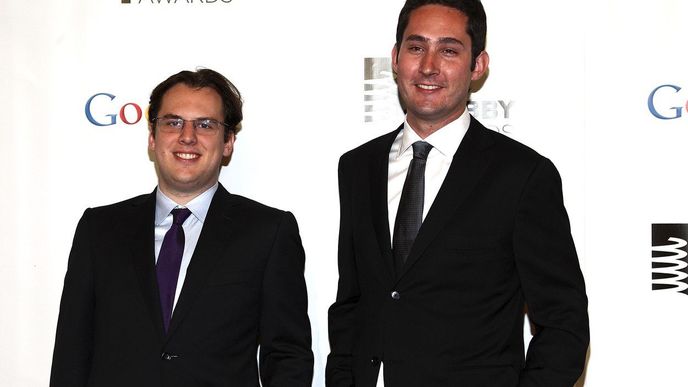 Mike Krieger (vlevo) a Kevin Systrom