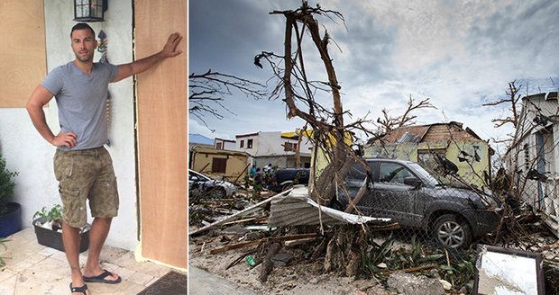 Češi, kteří přežili Irmu: Nemáme vodu, elektřinu a nesmíme ven po setmění