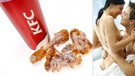 V americkém KFC byl k vidění divoký sex.