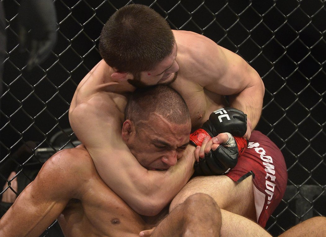 Khabib Nurmagomedov s souboji s Edsonem Barbozou