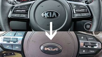 Nové logo automobilky Kia už se objevilo na prvním autě. Jak se vám líbí? Nové logo automobilky Kia už se objevilo na prvním autě. Jak se vám líbí?
