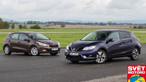 TEST Kia Cee´d 1.4 CVVT vs. Nissan Pulsar 1.2 DIG-T