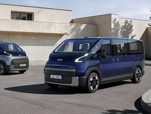 Nová Kia PV7 oficiálně: Větší elektrická dodávka sází na modularitu a 800V architekturu