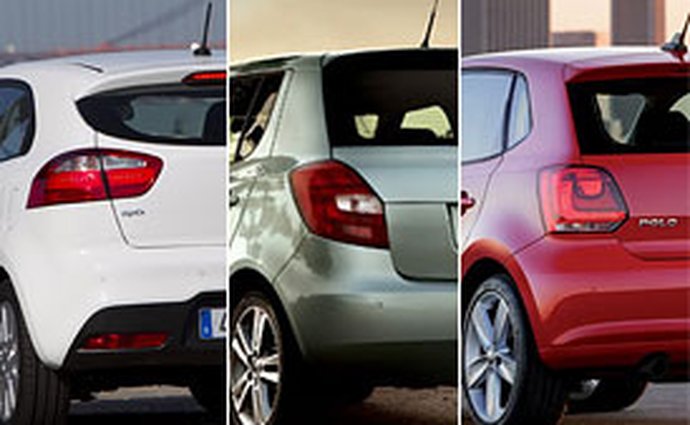 Kia Rio vs Fabia vs Polo: Co koupit?