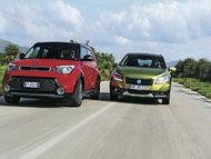  Kia Soul vs. Suzuki SX4 S-Cross