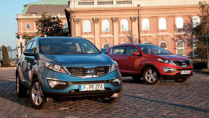 Úložný prostor má KIA SPORTAGE v základní konfiguraci objem 564 litrů, sklopením sedadel jej lze zvětšit na 1353 litry