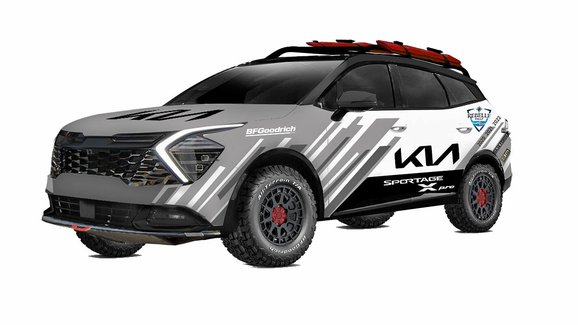 Kia představuje Sportage X-Pro, speciál určený pro Rebelle Rally 2022