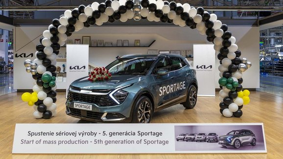 Nová Kia Sportage se už vyrábí v Žilině. Poprvé vznikla přímo pro Evropu