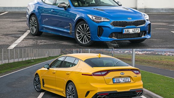 TEST Kia Stinger 2.0 T-GDI & 2.2 CRDi – Ve stínu šestiválce