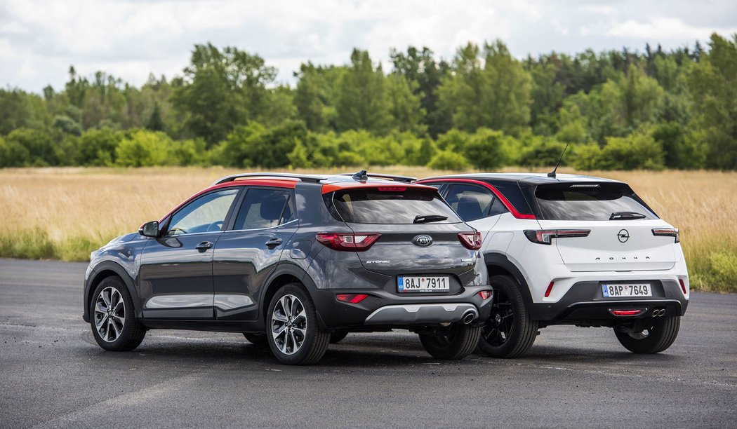 Kia Stonic 1.0 T-GDI MHEV vs. Opel Mokka 1.2 Turbo