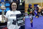 Ludmila si ve 48 letech splnila sen a stala se opravdovou kick-boxerovou zápasnicí.