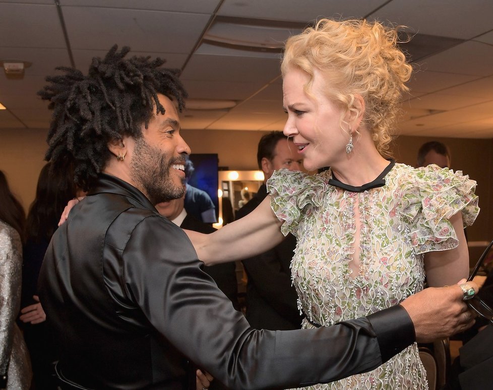 Nicole Kidman a Lenny Kravitz