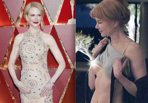 Nicole Kidman ukázala prso.
