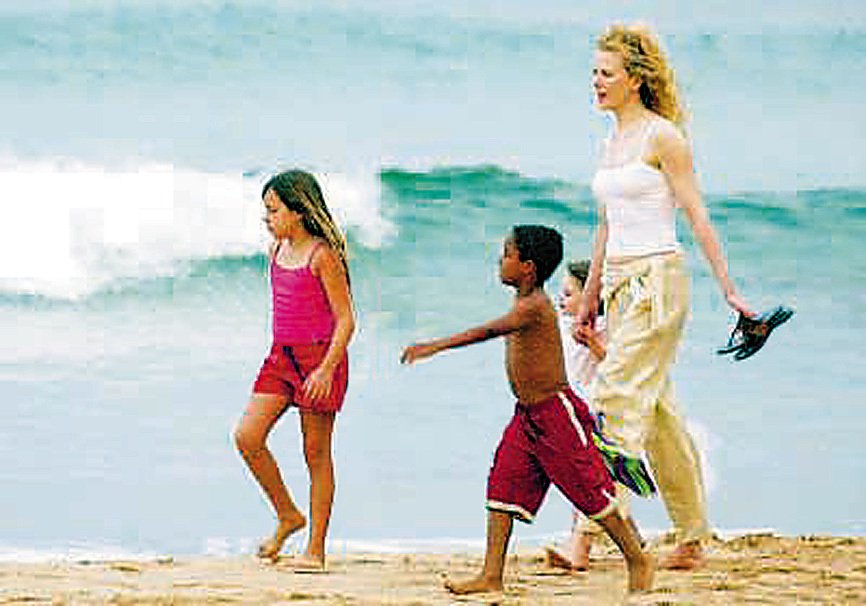 Nicole Kidman s dětmi.