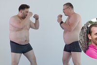Zbavte se tuku v novém pořadu Kila dolů!: Odvážlivci Vláďa a Patrik chtějí zhubnout 30 kilo!