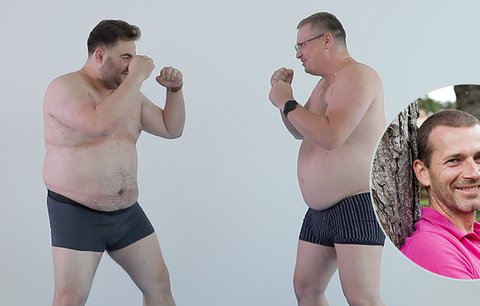 Zbavte se tuku v novém pořadu Kila dolů!: Odvážlivci Vláďa a Patrik chtějí zhubnout 30 kilo!