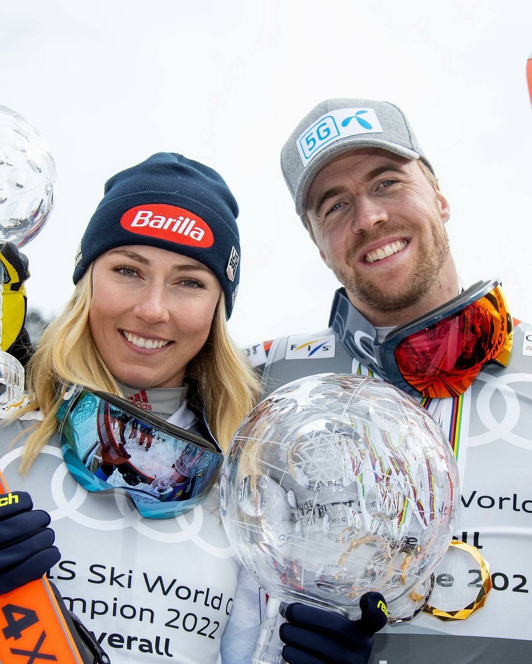 Kilde tvoří pár s americkou lyžařkou Shiffrinovou