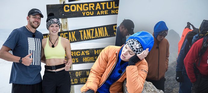 Slavná tenistka Caroline Wozniacká vyčerpaná na Kilimandžáru. Vrcholu dosáhla v podprsence!