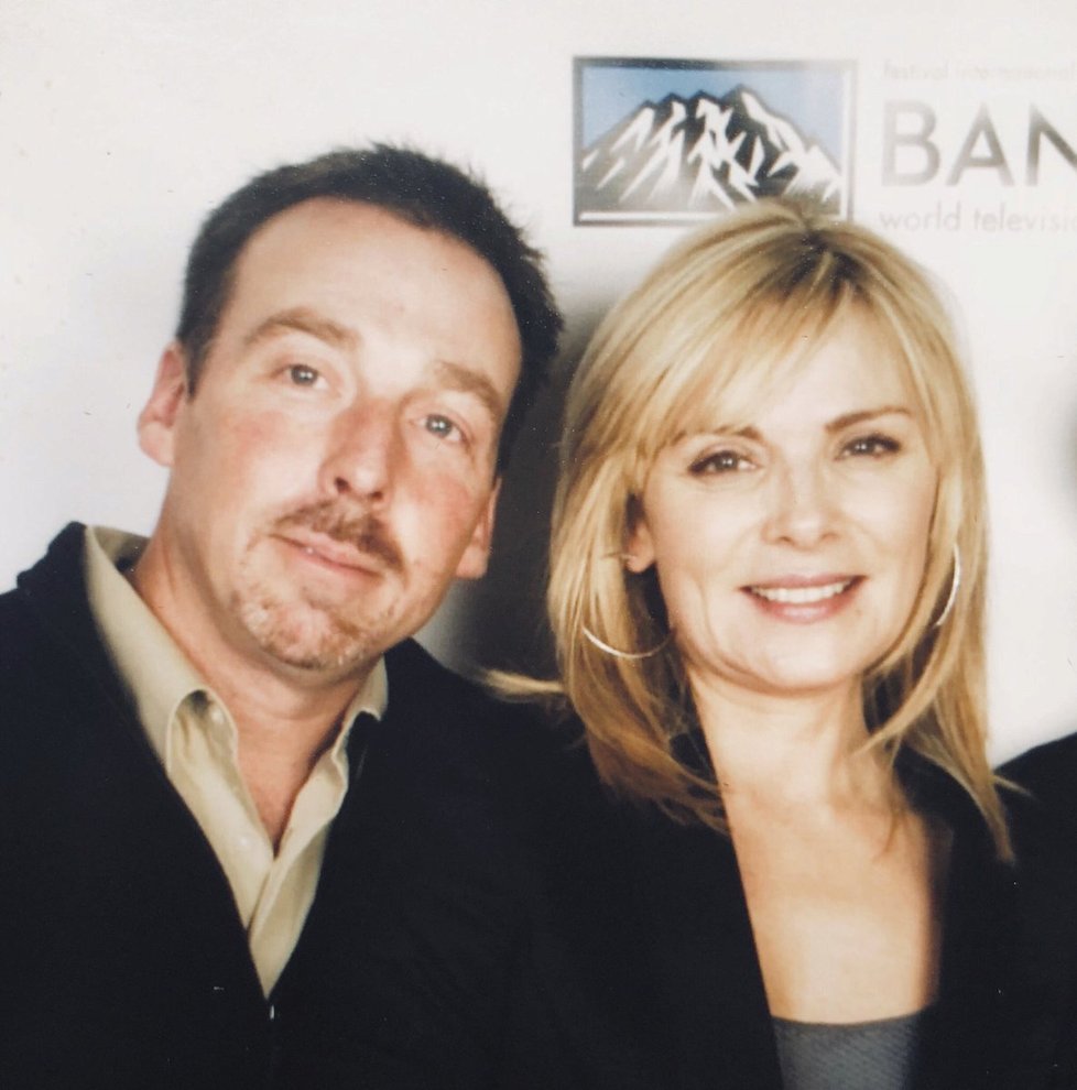 Kim Cattrall s bratrem Christopherem