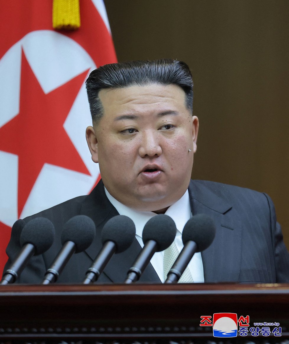 Vůdce KLDR, severokorejský diktátor Kim Čong-un
