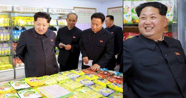 Jako děcko v cukrárně! Diktátor Kim Čong-un se rozplýval blahem u sladkostí