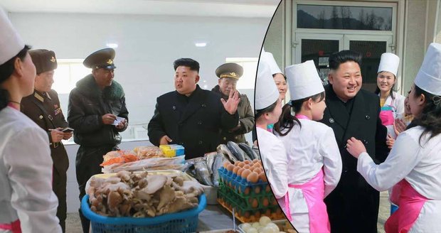 KLDR odpaluje rakety do moře, ale... Diktátor Kim vtipkuje s kuchařkami!
