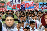 „Už tu moc dlouho nebudou,“ prohlásil Trump o KLDR. Severokorejci protestují v ulicích
