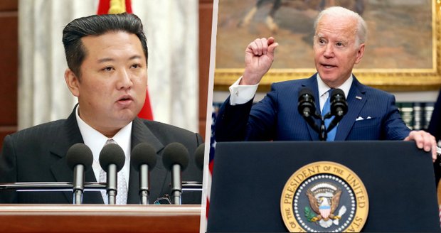 Bidenův stručný vzkaz Kimovi: „Zdravím. Tečka.“ Jaderného testu se USA nebojí