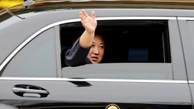 Severokorejský vůdce Kim Čong-un dorazil do Vietnamu na summit s Donaldem Trumpem (26. 2. 2019).