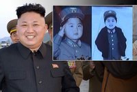Odhalili unikátní snímky Kim Čong-una z dětství: Buclatý synek diktátora!