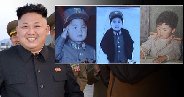 Diktátor Kim Čong-un tak, jak ho neznáte: Jako malý buclatý klučík