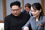 Diktátor Kim Čong-un a jeho sestra