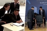 Pozadí schůzky diktátorů: Kim přivezl sestru a po ztloustnutí mu hledali židli. Na co kývl Putinovi?
