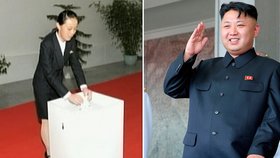 K severokorejským parlamentním volbám dorazila diktátorova sestra Kim Jo Čong.