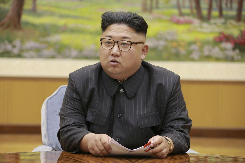 Kim Čong-un.