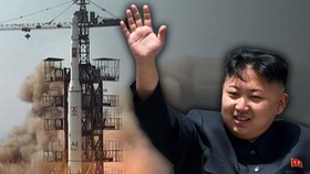 Severokorejský vůdce Kim Čong-un má důvod k radosti, nový motor rakety.