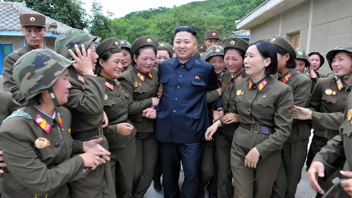 Kim se rád ukazuje v doprovodu žen.