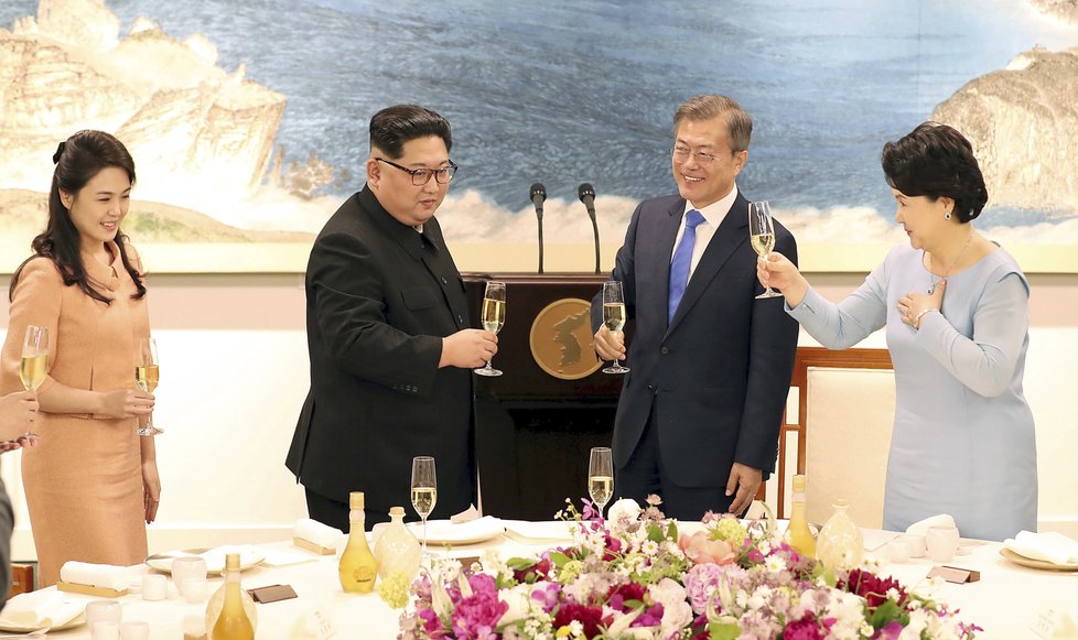 Jednání se zúčastnila i Kimova sestra.